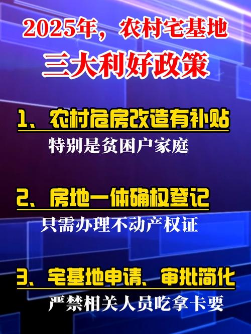 关于农村宅基地的最新政策