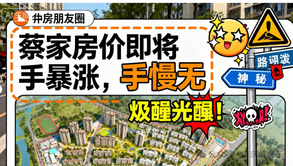 重庆蔡家房价潜力巨大