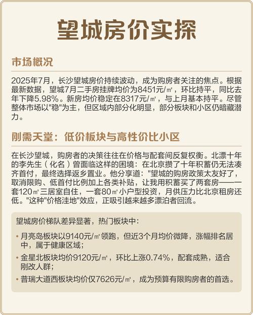 长沙望城房价还有跌吗