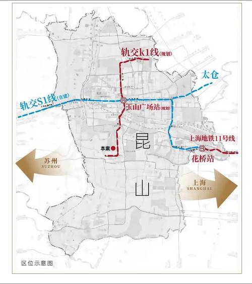 昆山s1号线最新规划图