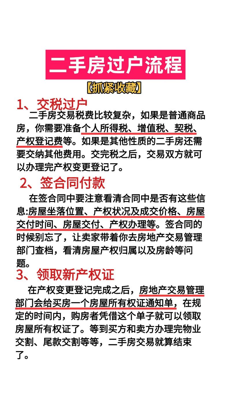 卖二手房什么时候过户