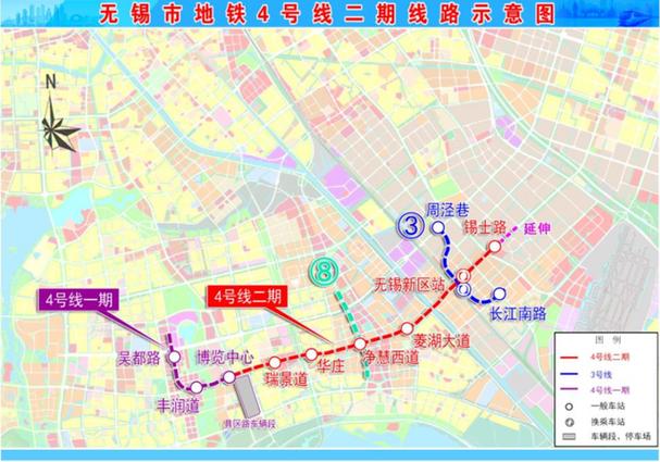 无锡地铁4号线最新线路
