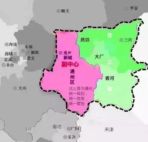 北三县并入通州最新消息