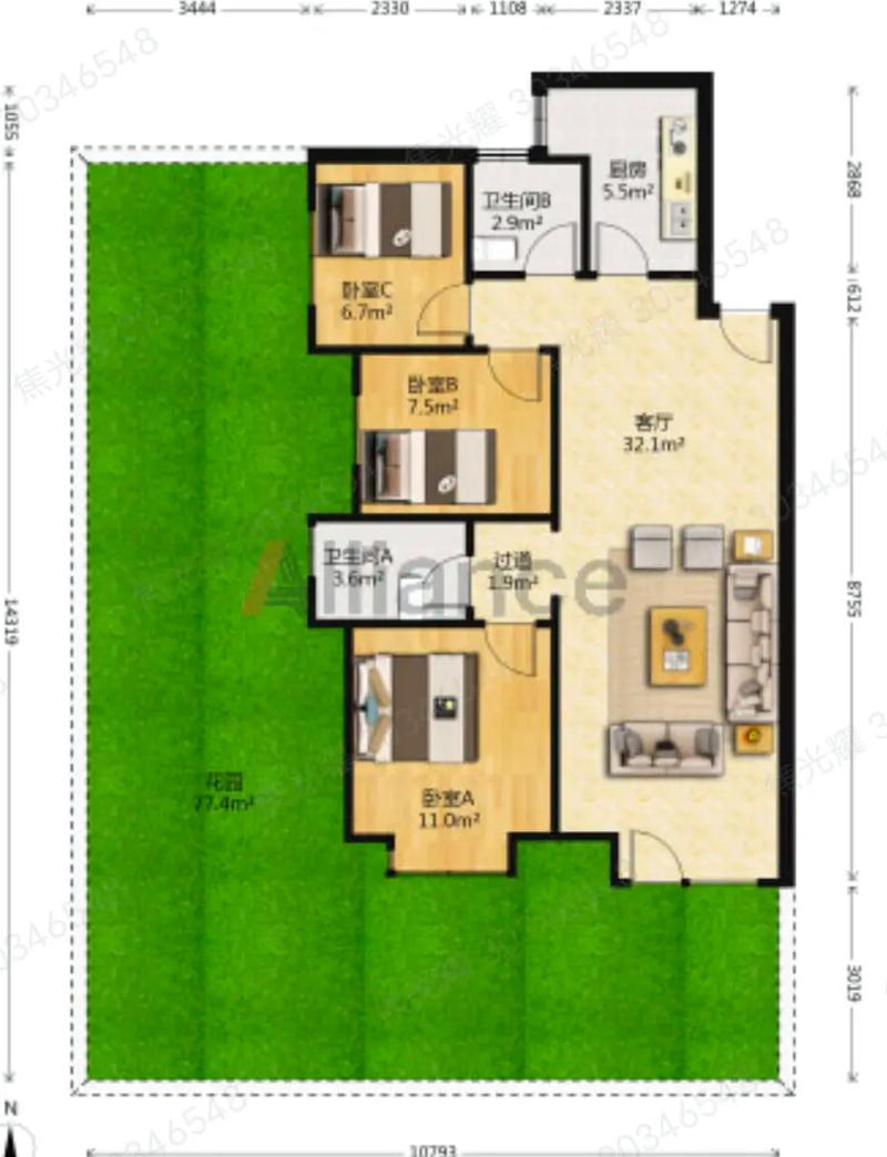 燕郊中骏四季花都房价