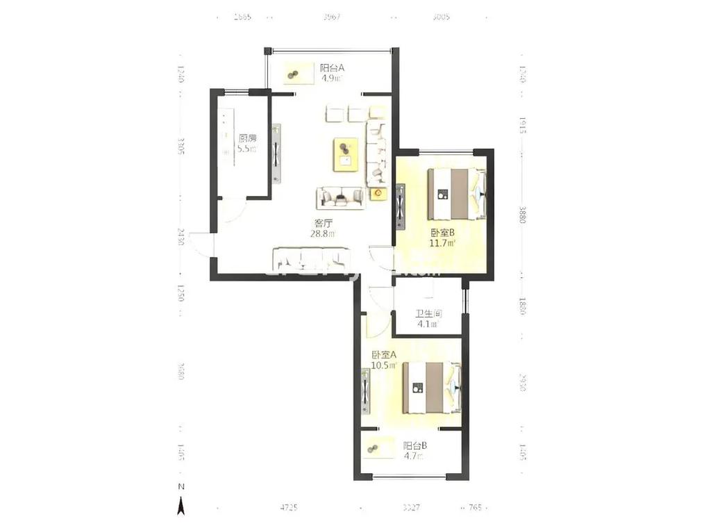 绿地世纪城二手房价格