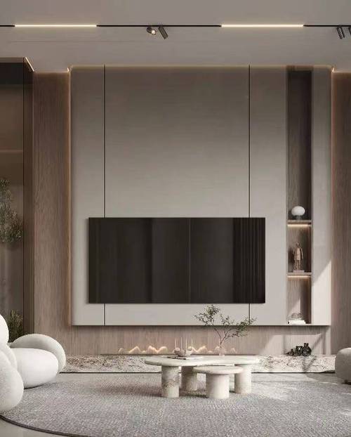 2025最新瓷砖电视墙