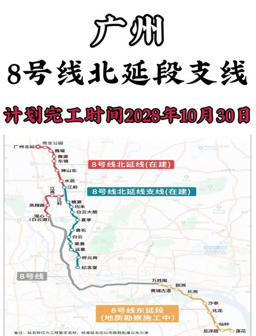 广州地铁8号线最新消息