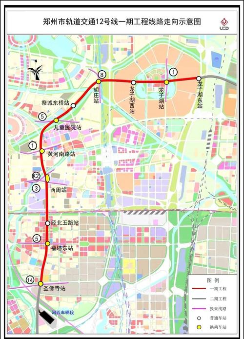 地铁12号线最新线路图