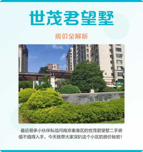 南京世茂君望墅房价