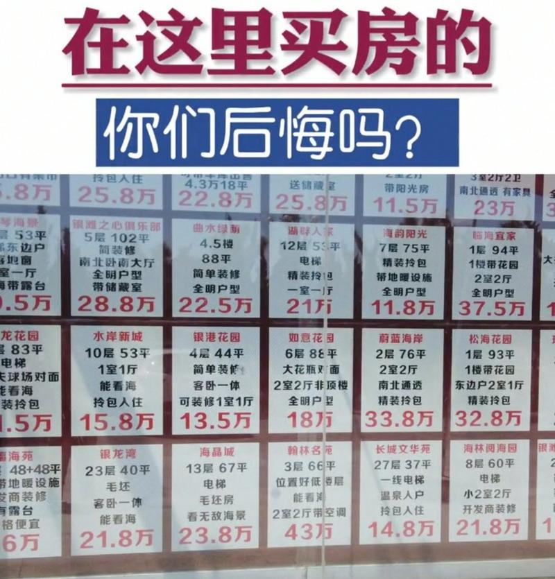 山东乳山海景房价格