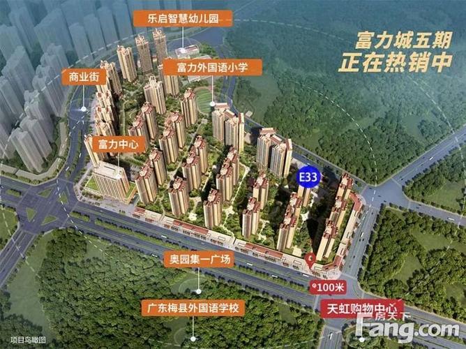 梅州富力城最新房价