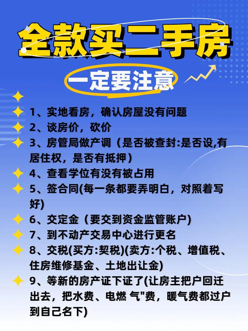 买二手房注意什么问题
