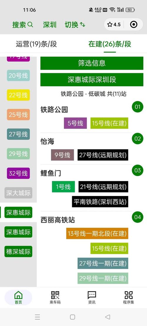 深惠四线最新发车时间