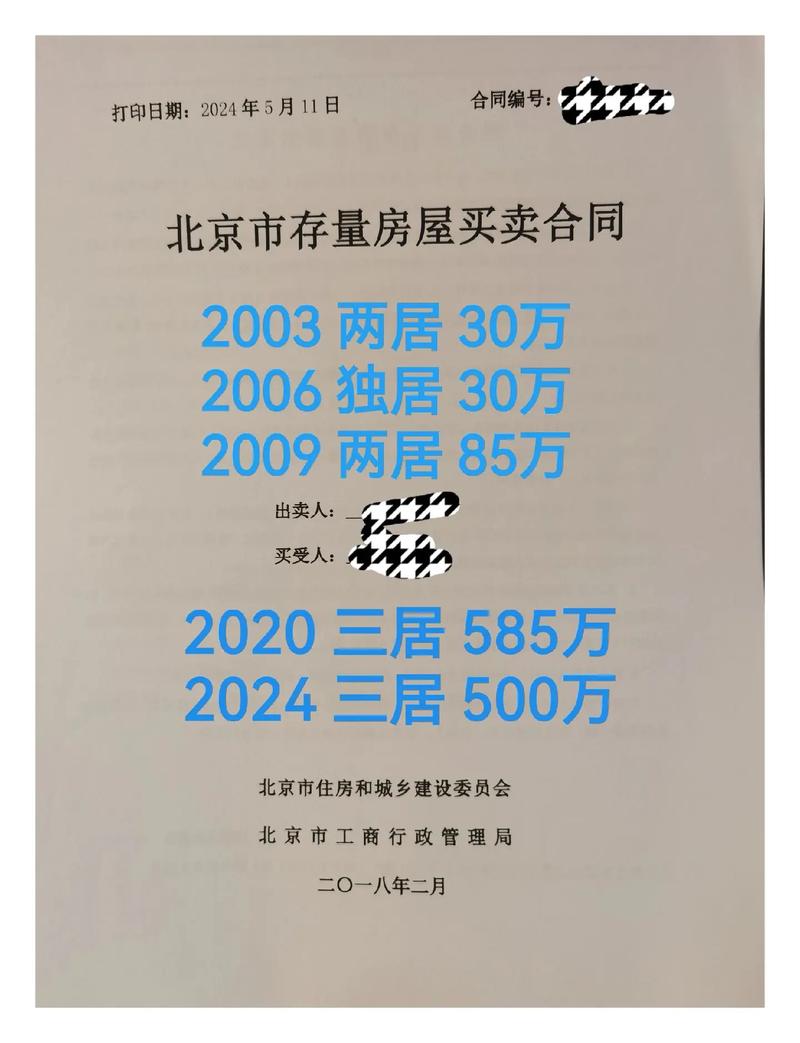 2004年北京房价