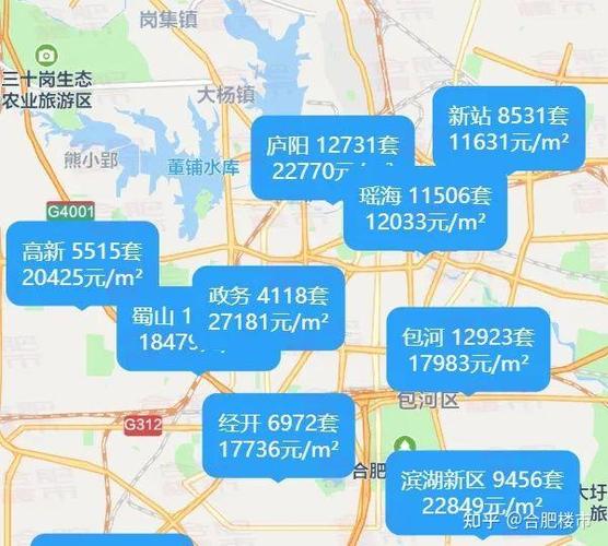 合肥滨湖房价一览表