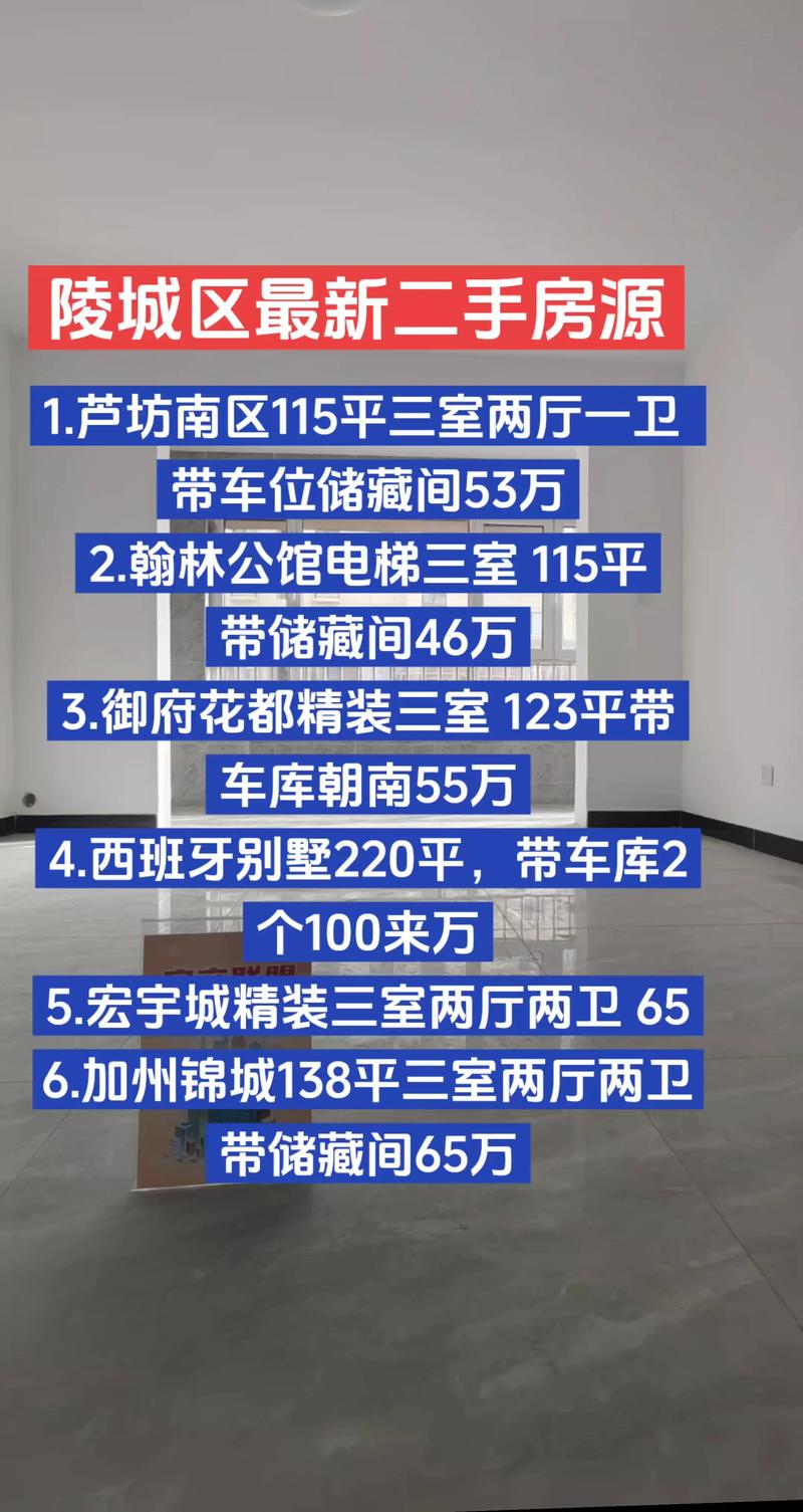 陵城区最新二手房出售