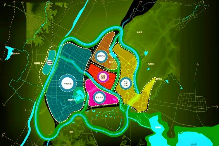 庐江县城南最新规划图
