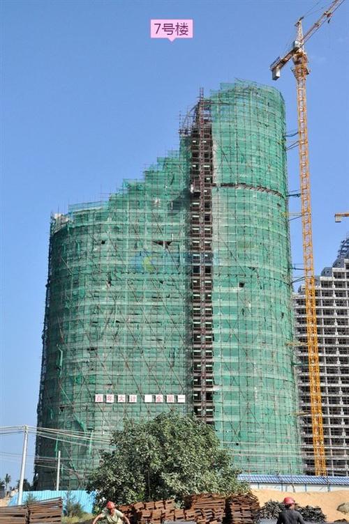 长岛蓝湾最新工程进度