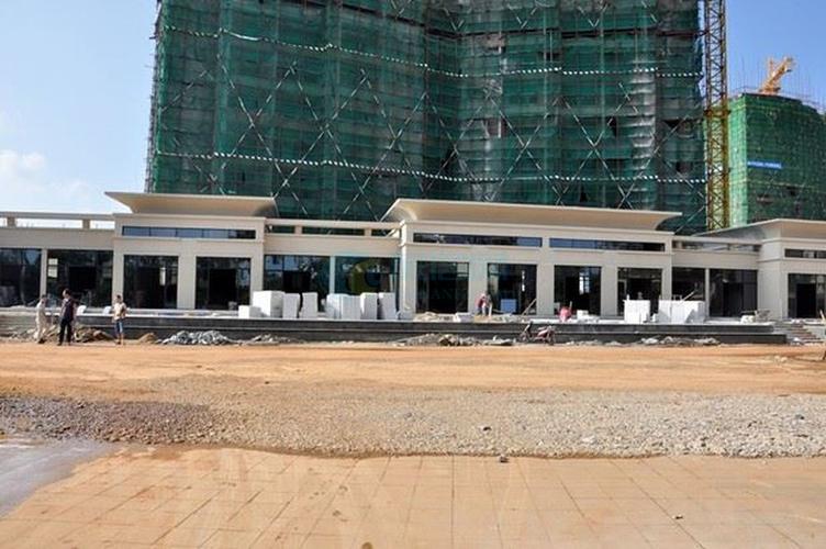 长岛蓝湾最新工程进度