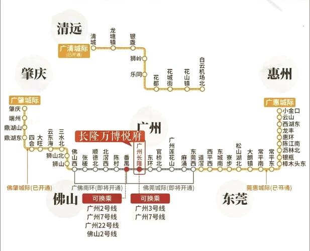 广佛肇轻轨最新时刻表