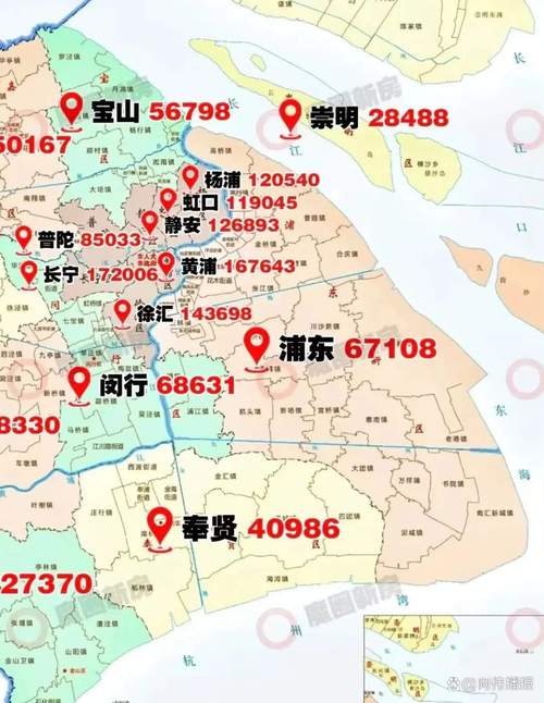 上海黄浦江附近房价