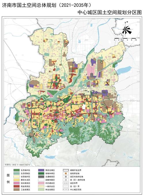 济南高新区最新规划图