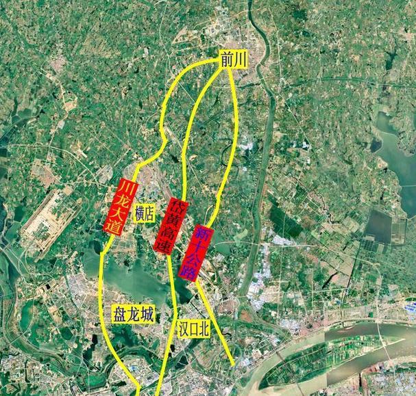 黄陂最新高速公路规划