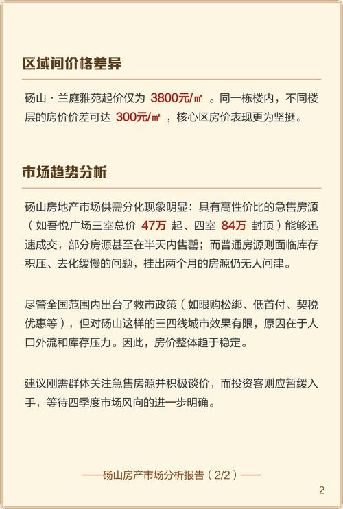 砀山房价最新信息