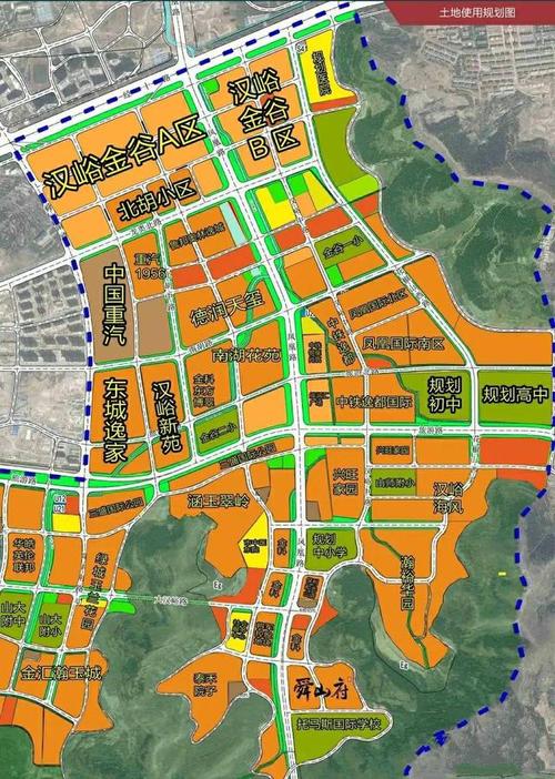 汉峪金谷片区最新规划