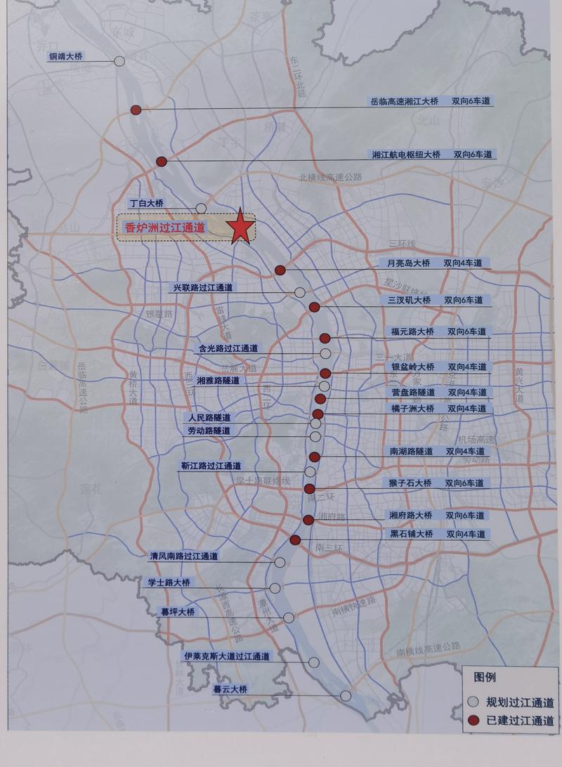 望城区最新交通规划图