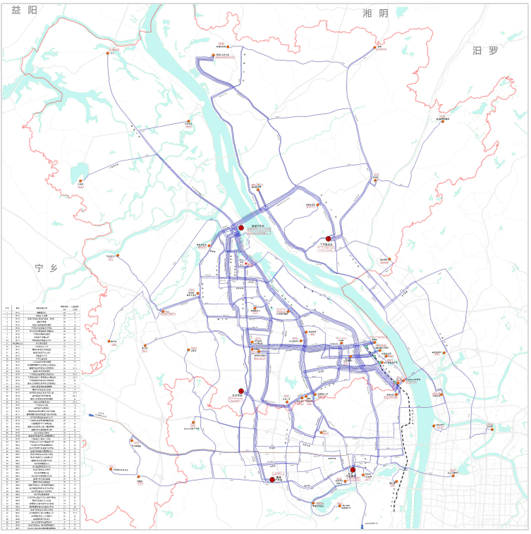 望城区最新交通规划图
