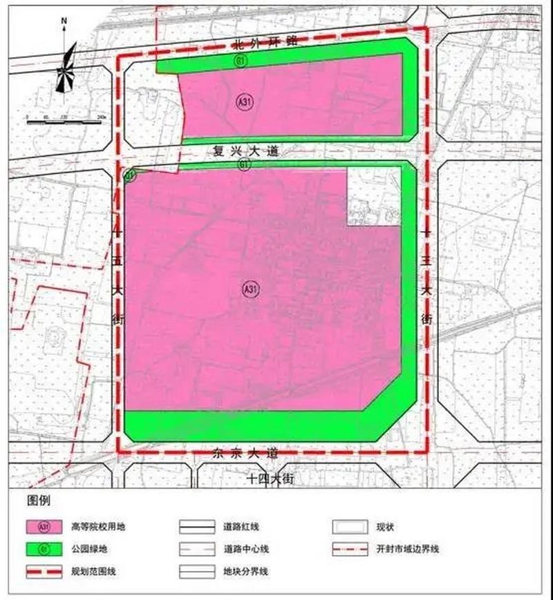 开封规划局最新规划图