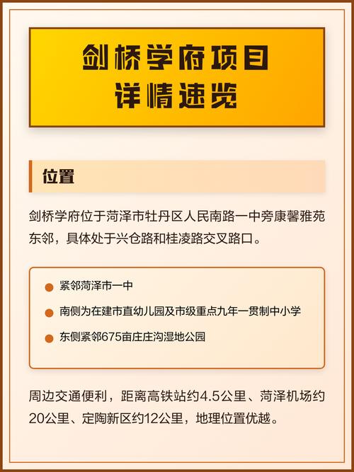 菏泽剑桥学府最新消息