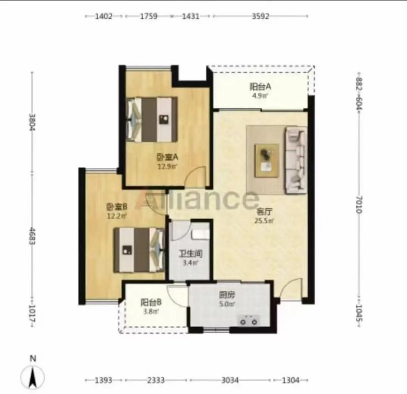 广州科城山庄房价