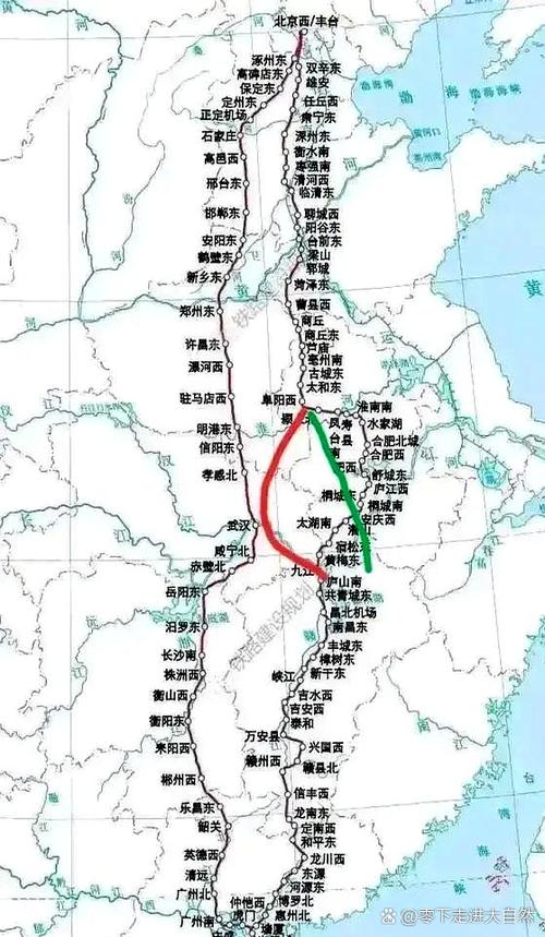 京九高铁安徽最新走向