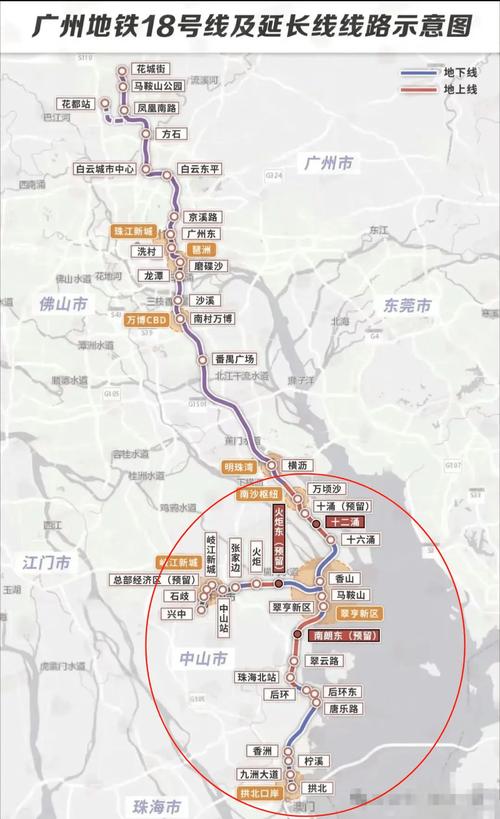 南沙18号线最新站点